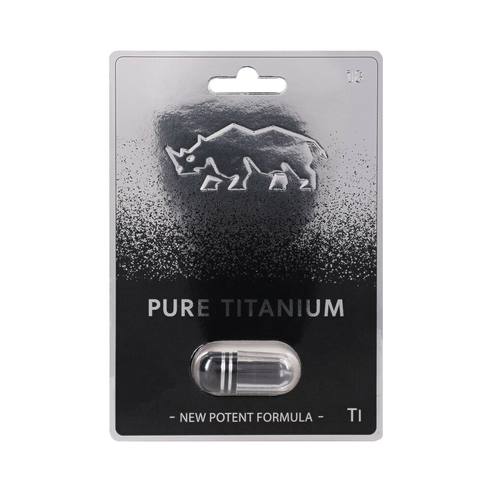 Rhino Pure Titanium Capsule - Male Enhancement Supplement